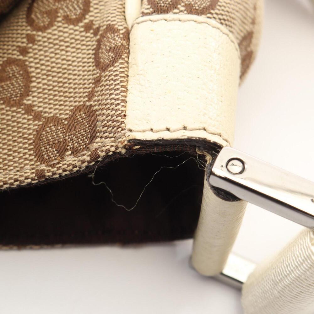 GUCCI Cream Leather Shoulder Bag - Picture 6 of 9